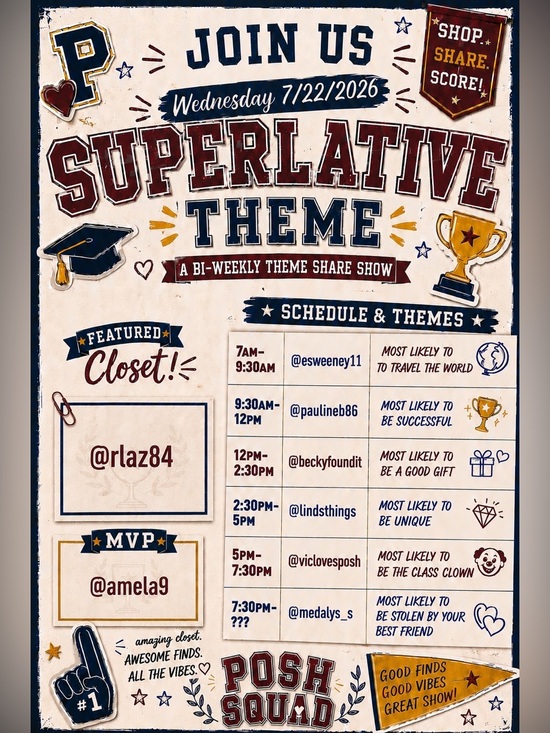 Tops - Theme Train 7/22 featured @rlaz84 & @amela9